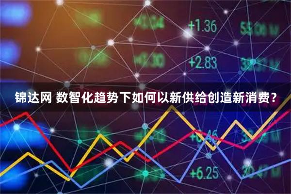 锦达网 数智化趋势下如何以新供给创造新消费？